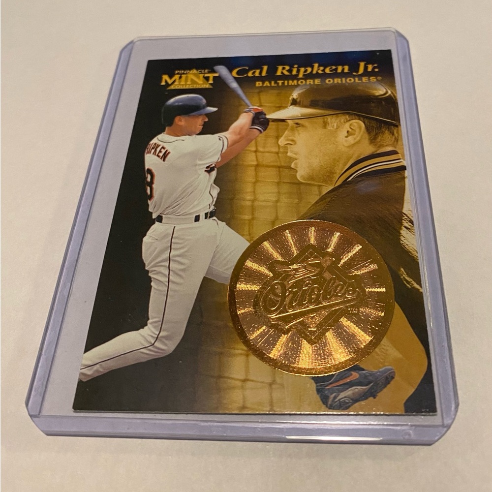 Cal Ripken Jr. 1997 Rare! Pinnacle Mint Collection Baseball Card # 4 of 30